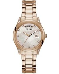 Guess - Gw0047L2 Ladies Aura Watch - Lyst