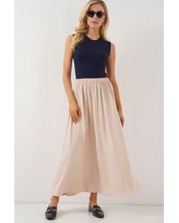 Bigdart - Maxi Rok Met Elastische Taille - Lyst