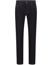 BOSS - Maine3 Slim-fit Jeans In Navy - Lyst