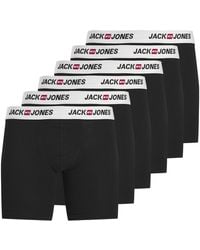 Jack & Jones - Big Plus Size Boxers 6 Pack - Lyst