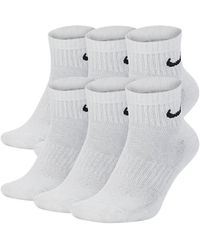 Nike - Dry Cushion Everyday 6 Pairs Ankle Socks - Lyst