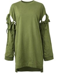 PUMA - X Rihanna Fenty Staggered Hem Sweater Cotton - Lyst