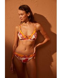Penti - Floral Low-Waist Hipster Bikini Bottoms - Lyst
