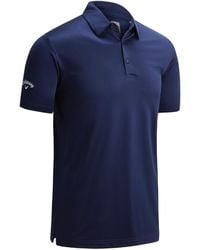 Callaway Apparel - Swing Tech Solid Colour Polo Shirt (Peacoat) - Lyst