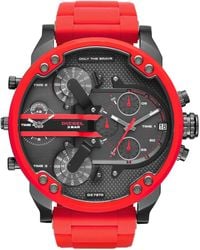 DIESEL - Mr. Daddy 2.0 Gunmetal Dial Quartz Mens Watch - Lyst