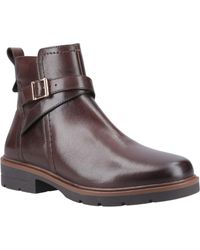 Hush Puppies - Tove Leather Boots - Lyst