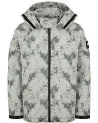 Weekend Offender - Long Sleeve Rusted Hooded Jacket Jkaw2118 Nylon - Lyst