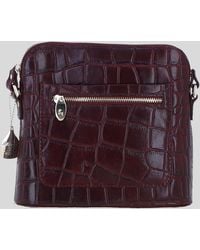 Ashwood Leather - Genuine Crossbody Bag With Adjustable Strap - Lyst