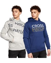 Crosshatch - Shardo Hoodie (Pack Of 2) Marl) - Lyst