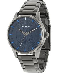 Police - Watch Quartz Stainless Steel - Lyst