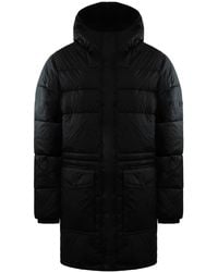 HUNTER - Interpid Long Puffer Jacket - Lyst