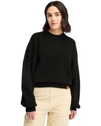 Timberland - Wool Blend Crew Jumper - Lyst