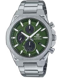 G-Shock - Edifice Watch Efs-S570D-3Auef Stainless Steel - Lyst