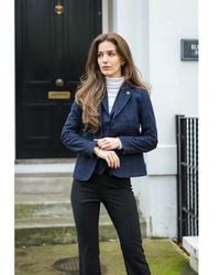 TruClothing - Tailored Fit 2 Piece Set Tweed Formal Blazer Waistcoat - Lyst