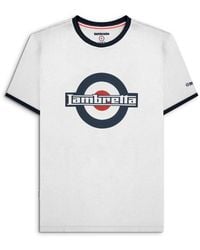 Lambretta - Adults Tshirt Ringer Tee Textile - Lyst