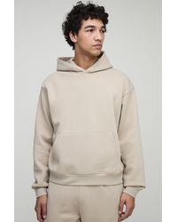 BoohooMAN - Basic Oversized Boxy Hoodie - Lyst
