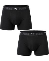 PUMA - 2-Pack Sport Cotton Boxer Shorts - Lyst
