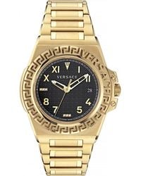 Versace - Ve3I00723 Ladies Greca Reaction Watch - Lyst