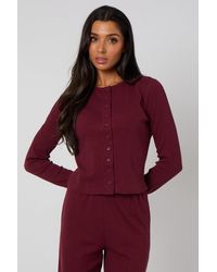 Urban Bliss - Long Sleeved Button Front Top - Lyst