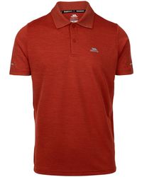 Trespass - Mckay Active Polo Shirt (Burnt Sienna Marl) - Lyst