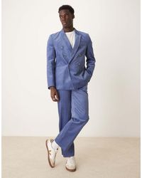 ASOS - Straight Fit Corduroy Suit Trousers - Lyst