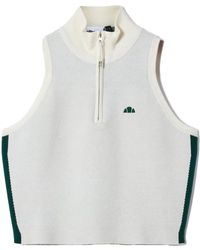 Ellesse - Ladies Surista Quarter Zip Top (Off) - Lyst