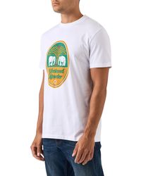Weekend Offender - Chang Graphic T-Shirt Short Sleeve Cotton Casual Tee Top - Lyst