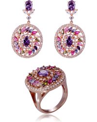 Orphelia - 'Enya 925 Sterling Set: Earrings + Ring - Lyst