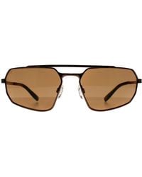 Serengeti - Rectangle Shiny Bronze Saturn Polarized Drivers Photochromic Hinkley - Lyst