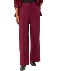 Roman - Wide Leg Relaxed Fit Trousers - Lyst