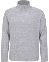 Mountain Warehouse - 'Snowdon' Fleece Top Half Zip Breathable Quick Dry Sweater - Lyst