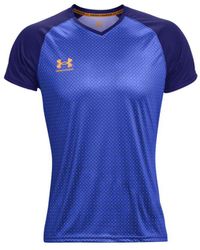 Under Armour - Ua Accelerate T-shirt Voor , Blauw - Lyst