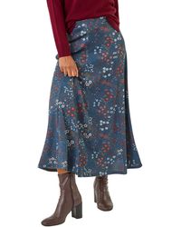 Roman - Ditsy Floral Print Stretch Skirt - Lyst