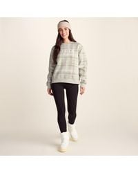 TOG24 - Gina Supersoft Check Print Crew Neck Sweatshirt - Lyst