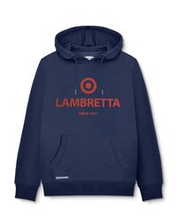 Lambretta - Hoodie Oth Dark Drawstring Textile - Lyst
