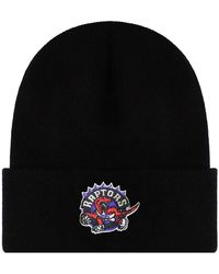 Mitchell & Ness - Nba Toronto Raptors Team Logo Beanie - Lyst