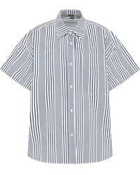 Dreimaster - Blouse Gebroken Wit/Goud - Lyst