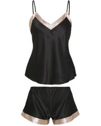 Lingadore - Satin Top + Short - Lyst