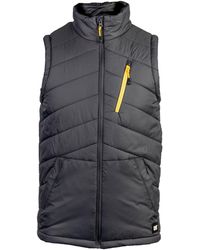 Caterpillar - Essentials Body Warmer Gilets Nylon - Lyst