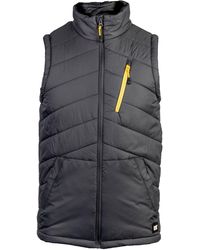 Caterpillar - Essentials Body Warmer Gilets Nylon - Lyst