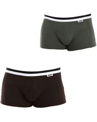 DIM - Pack-2 Boxers Unno Basic Ademende Stof D05h2 - Lyst