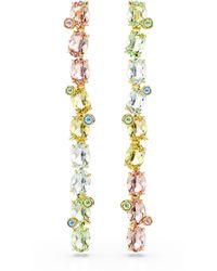 Swarovski - 'Gema' Plated Metal Drop Earrings - Lyst