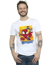 Marvel - Spidey And His Amazing Friends Flying T-Shirt Cotton - Lyst