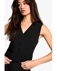 Boohoo - Tall Essential Waistcoat - Lyst