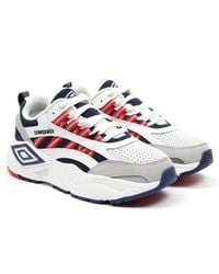 Umbro - Womenss Neptune Low Top Speedy Lace Up Trainers - Lyst