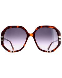 Chloé - Chloé Square Tortoise Gradient Ch0105S - Lyst