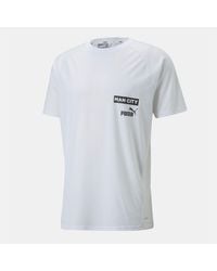 PUMA - City Fc Casuals T Shirt - Lyst
