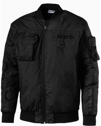 PUMA - Pace Lab Down Bomber Zip Up Jacket 576808 01 Textile - Lyst