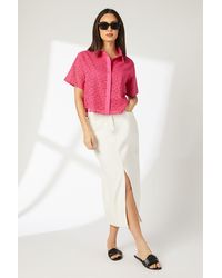 PRINCIPLES - Broderie Cotton T - Lyst