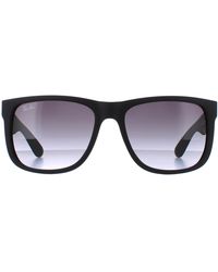 Ray-Ban - Sunglasses Justin 4165 Rubber Gradient 601/8G By - Lyst